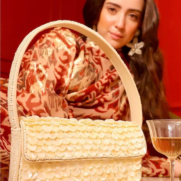 Elegant Cream Handbag